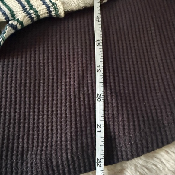 FREE PEOPLE We The Free * All In Cuff * Thermal Washed Black Combo NWT $78 XS XL - Picture 12 of 12